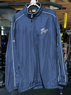 Vintage Aurora Jays Baseball ¼ Zip Jacket – Men’s XL